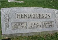 Hendrickson, Albert, Della and Harriet